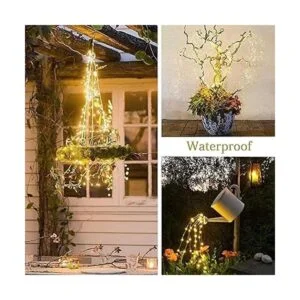 ZNYCYE 1 paquete de luces solares de luciérnaga con 8_2