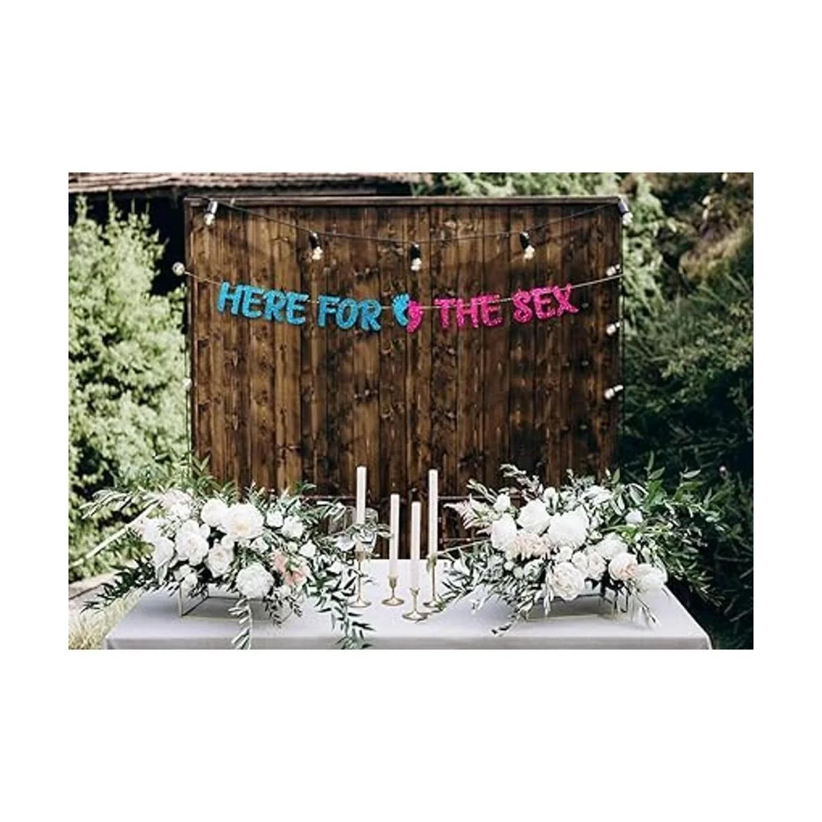 Cartel de fiesta de revelación de género decoraciones de_3