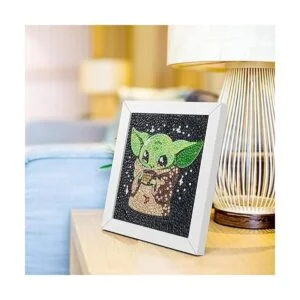 Kit de pintura de diamantes 5D para niños con marco de_6