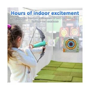 Juego de arco y flechas para niños de 3 4 5 6 7 8_4