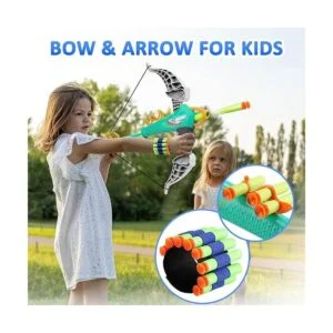 Juego de arco y flechas para niños de 3 4 5 6 7 8_5