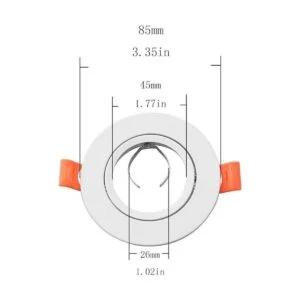 Longdex MR16 MR16 Soporte de montaje empotrado para_5
