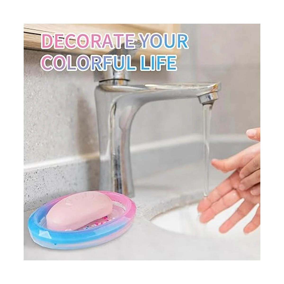 NiArt Paquete de 2 jaboneras ovaladas y rectangulares_4