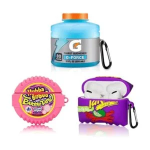 Paquete de 3 Funda bonita para AirPods Pro agua_1