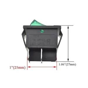 Hahiyo KCD4201N AC 250V 16A Interruptor basculante 4 pines_4