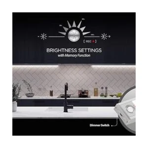 EShine Iluminación LED regulable de 10 pulgadas para_3