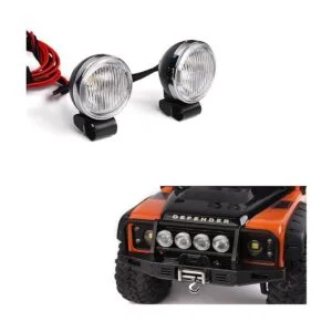 INJORA Faros delanteros LED de coche para 110 RC Crawler_1