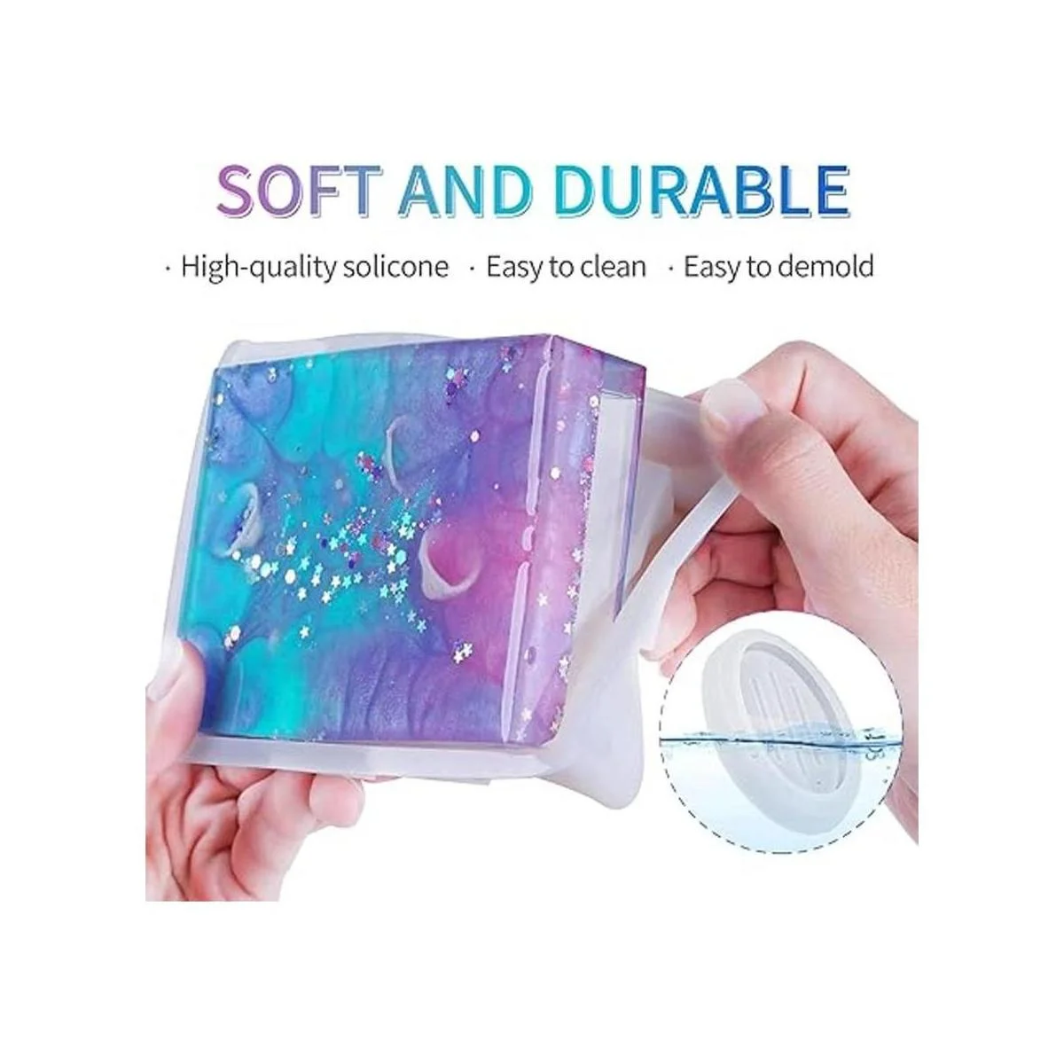 NiArt Paquete de 2 jaboneras ovaladas y rectangulares_5