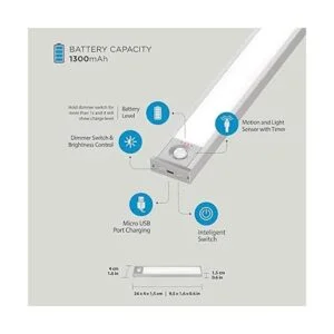 EShine Iluminación LED regulable de 10 pulgadas para_4