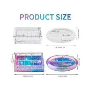 NiArt Paquete de 2 jaboneras ovaladas y rectangulares_6