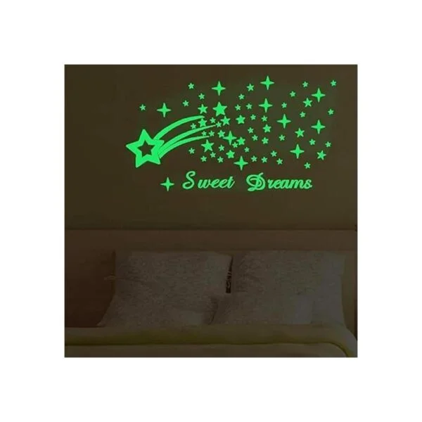 Homics 121 calcomanías de pared de techo que brillan en la_5