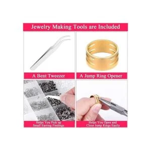 Cludoo Kit de fabricación de aretes 2393 ganchos_6