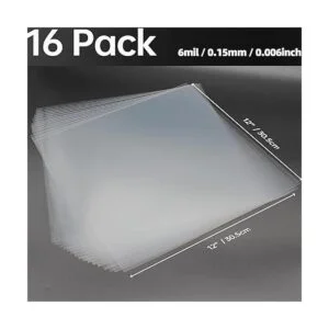 16 hojas de plantillas de Mylar en blanco de 6 mil hojas_2