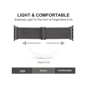 OXWALLEN Correa elástica Solo Loop de nailon y de tamaño_5