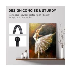 Livelab Plate Stands for Display 3 Pack 6 Inch Picture_4