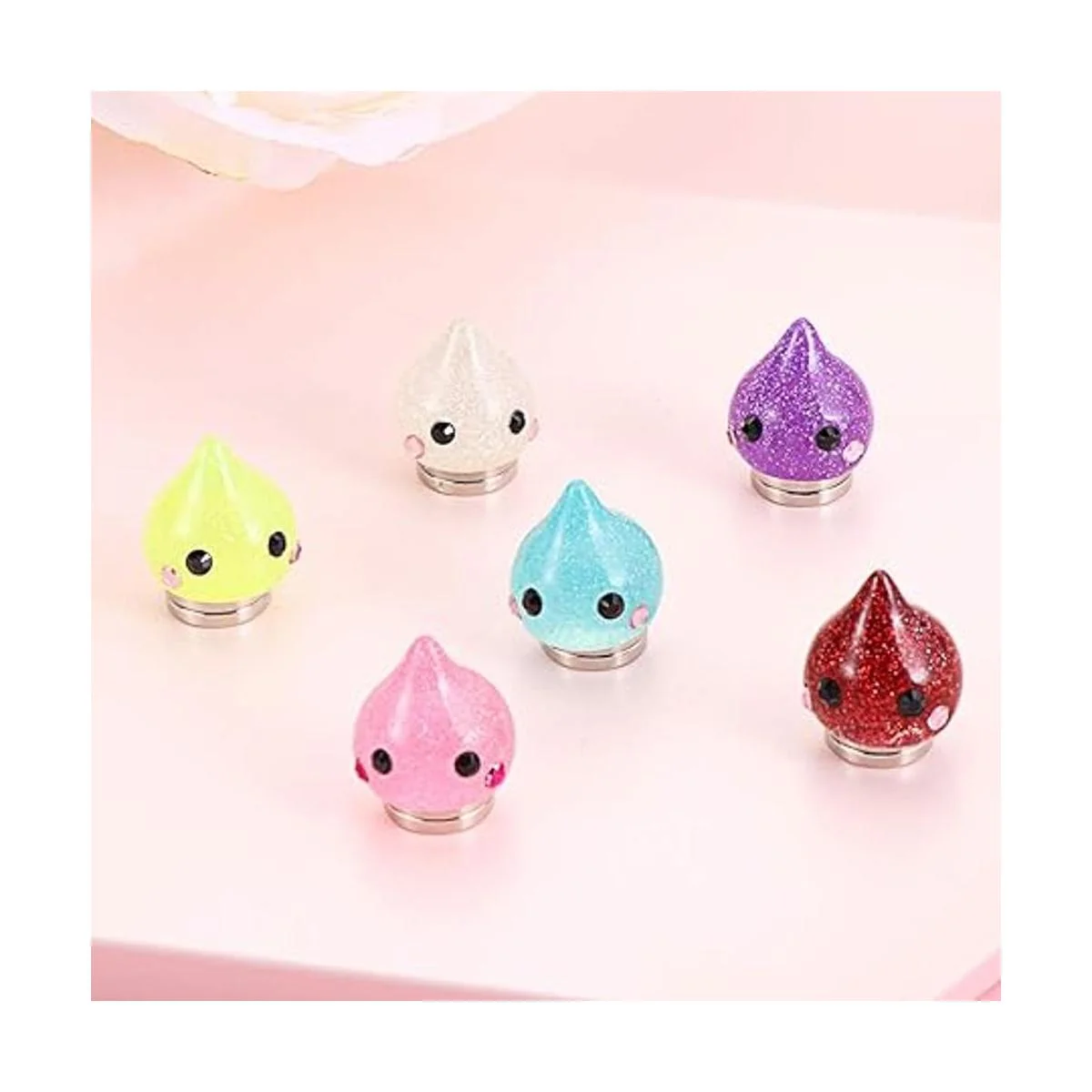 DSLONG 6 piezas de soporte de cubierta de imán de pintura_3