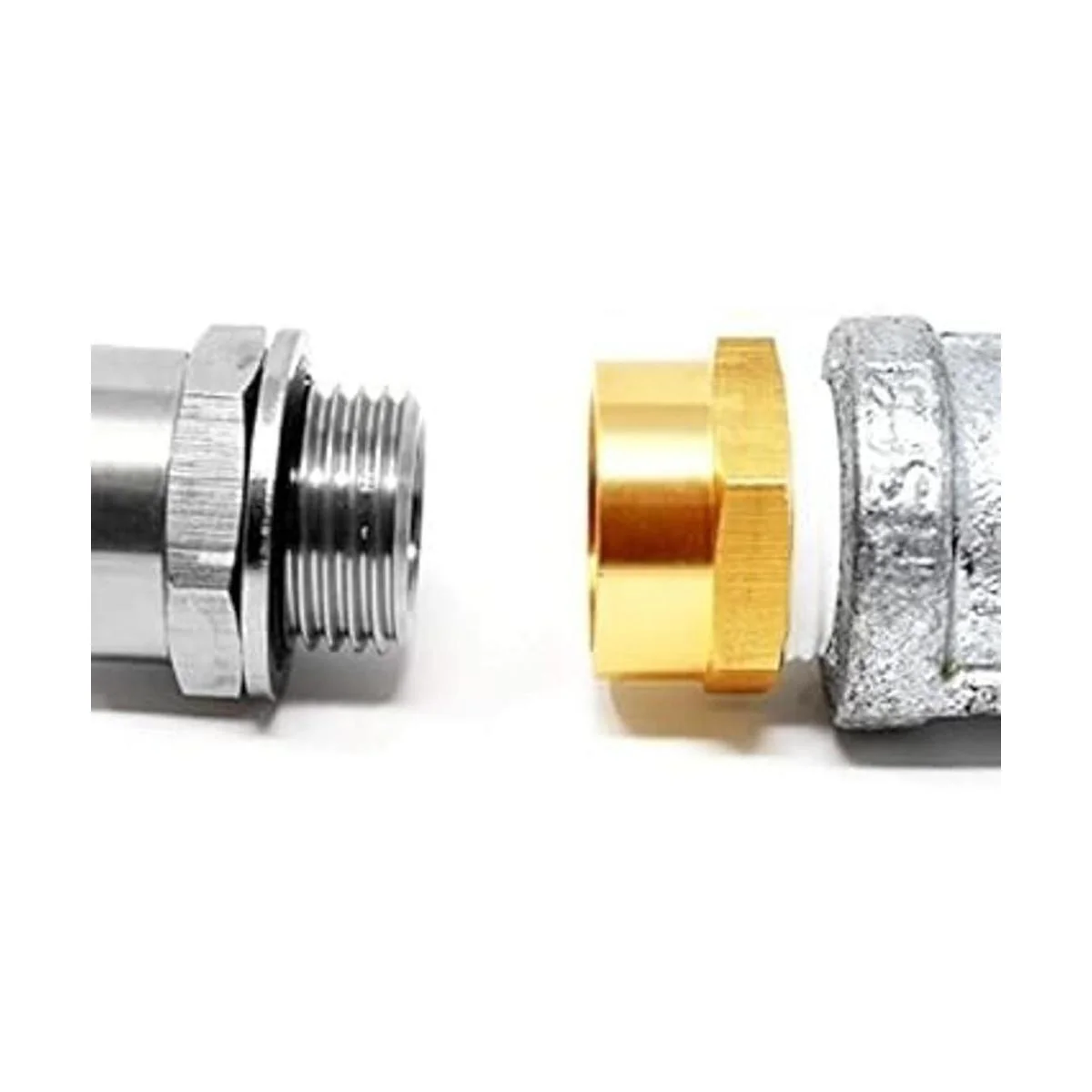 ANPTGHT Manguera de jardín de latón con rosca G de 34_5