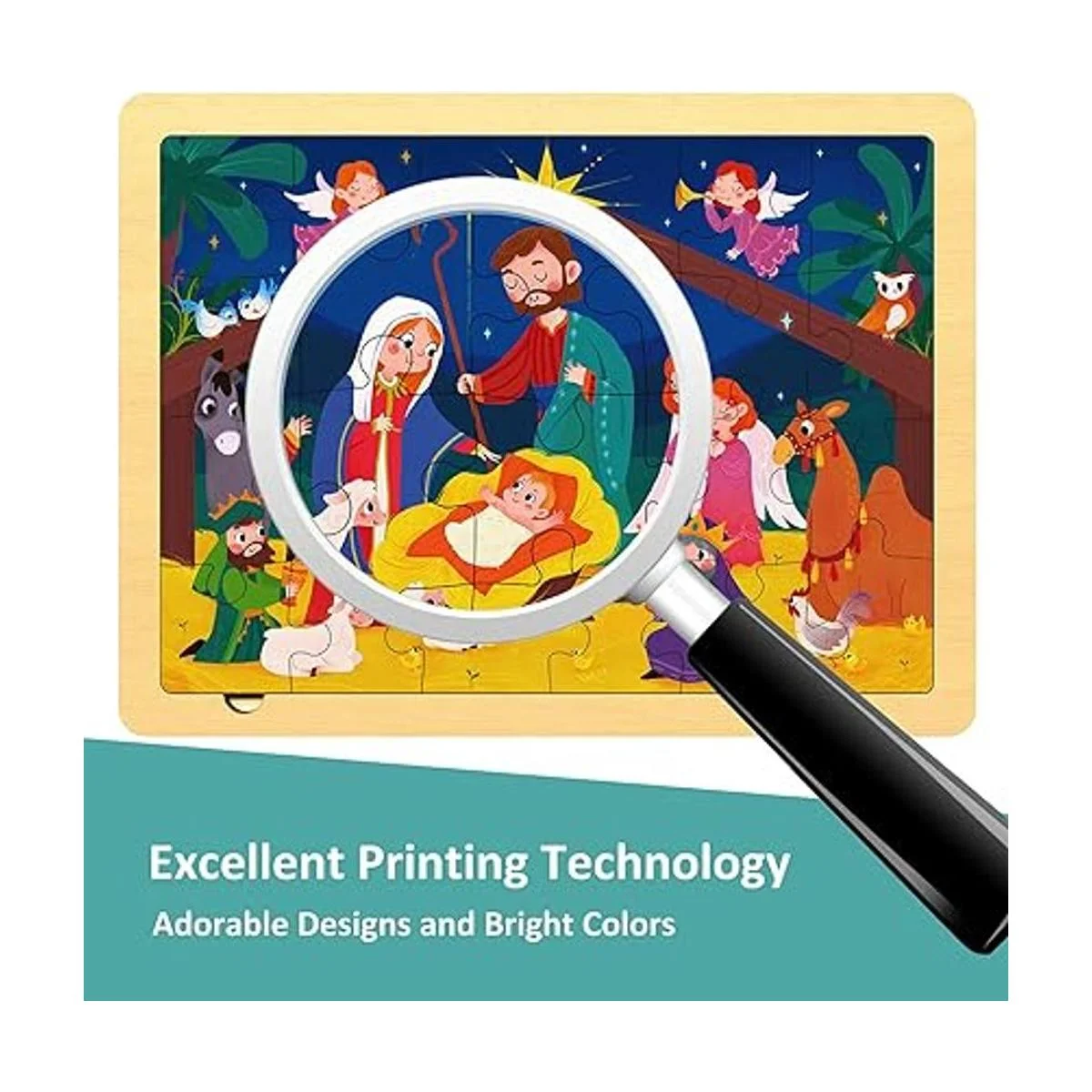 Rompecabezas de 24 piezas para niños de 3 años de edad_4