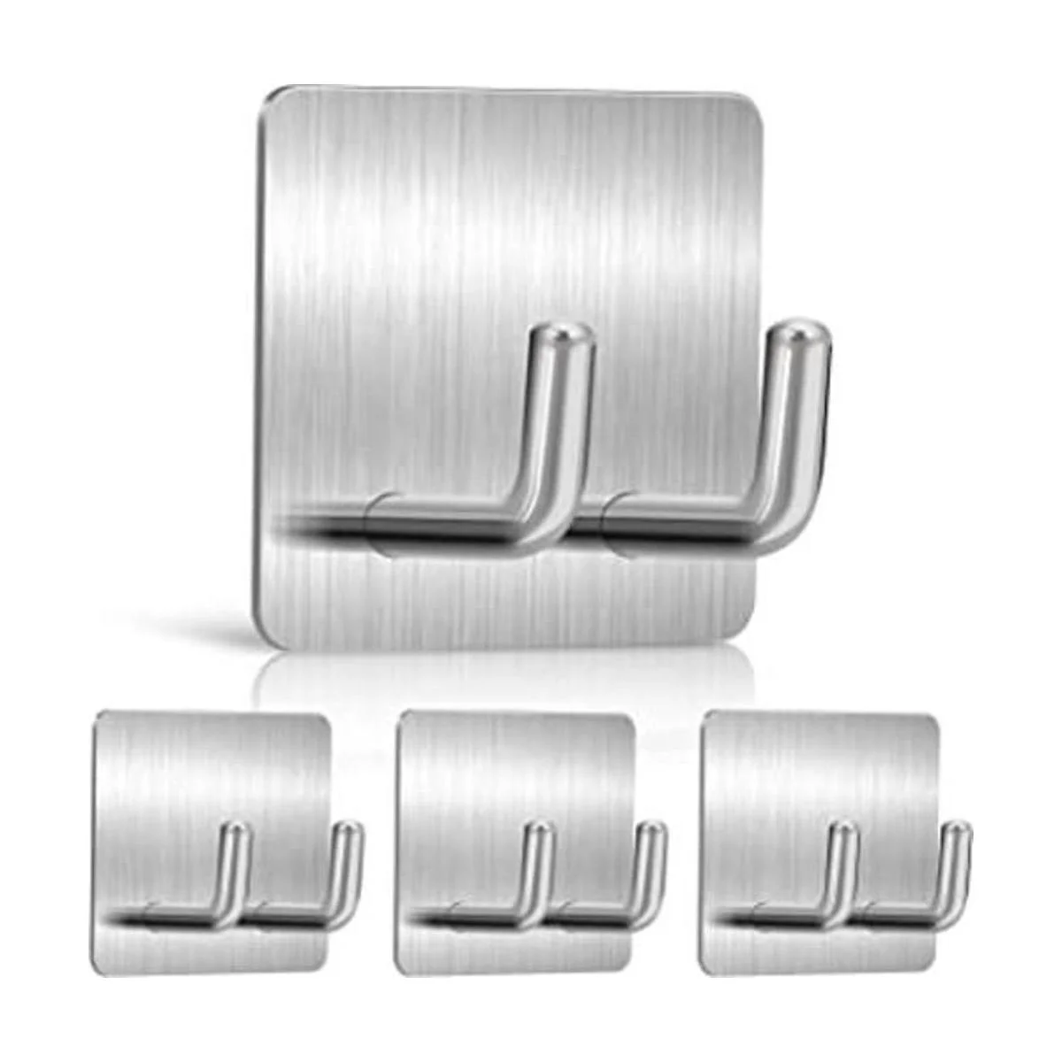 YasTant 4 ganchos autoadhesivos de pared para afeitar_1