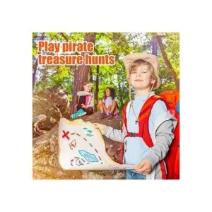 Skylety 100 monedas de oro pirata y 100 piezas de joyas de_4