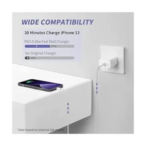 Cargador rápido para iPhone 11 12 13 14 certificado Apple_2