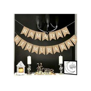 SWYOUN Arpillera Ramadan Eid Mubarak Decoración de_2