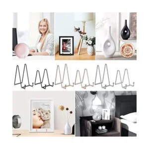 Livelab Plate Stands for Display 3 Pack 6 Inch Picture_7