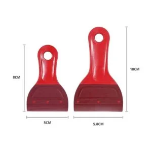 Paquete de 2 rasquetas pequeñas de goma suave para_6