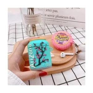 Paquete de 2 Linda funda para Airpod 21 3D de dibujos_5