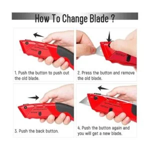 DIYSELE Cortador de cuchillos retráctil resistente con 4_2