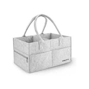 Runsabay Organizador de pañales para bebés cesta de_1