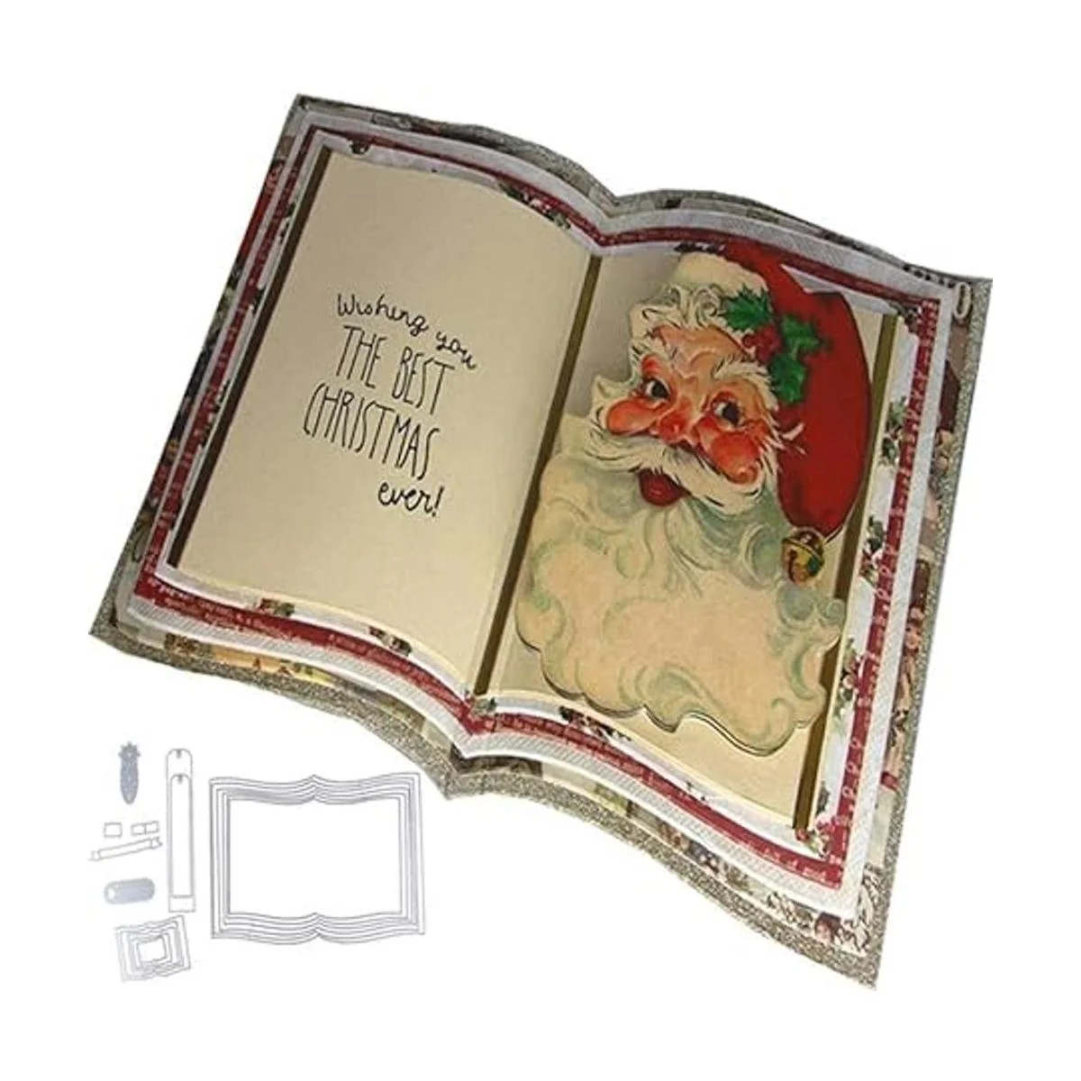 Juego de 1 troqueles de corte de libros un libro para_3