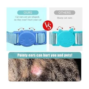 Uteuvili 12 collares de gato con campana coloridos y_2