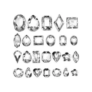 320 piezas de diamantes de imitación para coser con_2