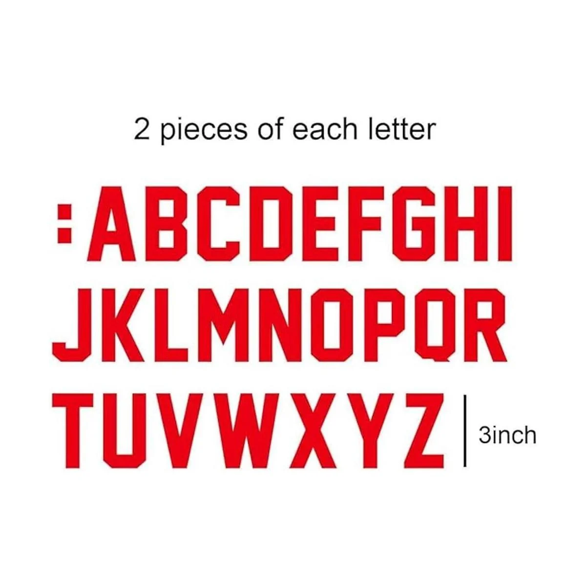 Fanbay 52 piezas 3.0 in letras de transferencia de calor_2