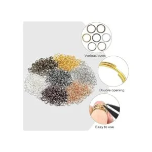 Hotop Juego de 1402 anillos de salto divididos anillo de_2