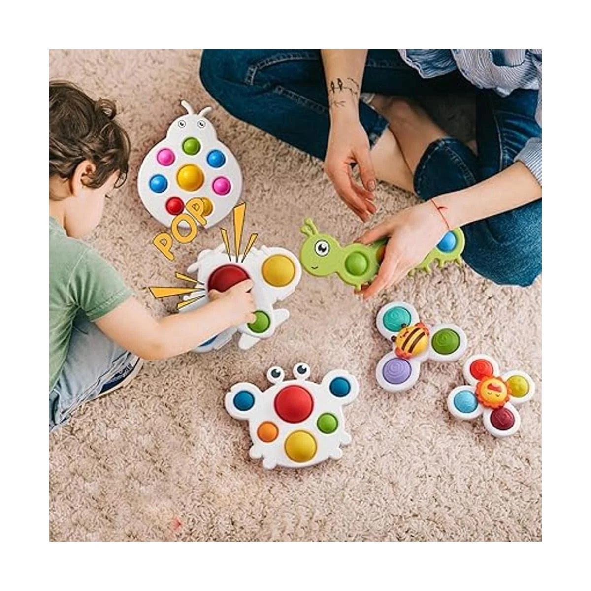 LiKee Juguetes para aliviar la ansiedad para niños o_5