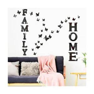 Outus Letras 3D para el hogar de la familia decoración de_5