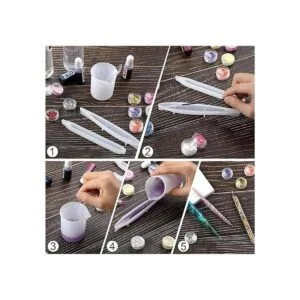 9 moldes de resina para bolígrafos moldes de resina epoxi_3