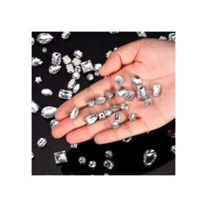 320 piezas de diamantes de imitación para coser con_3