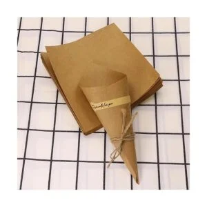 50 unidades de papel de cono de color original diseño_3