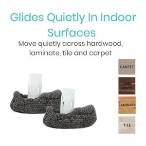 Vive Walker Fundas deslizantes para esquí 4 unidades_6