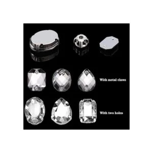 320 piezas de diamantes de imitación para coser con_4