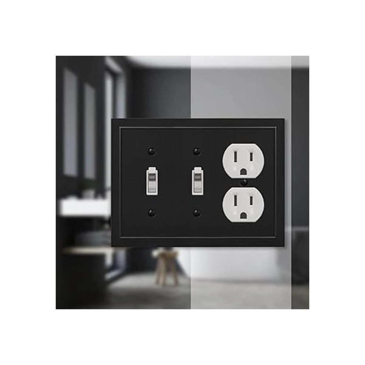 Amerelle 57TTDBK Bethany Placa de pared 2 palancas1_2