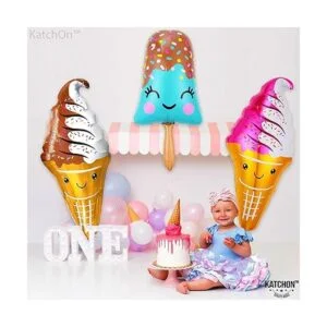 Kit de globos gigantes de helado 39 pulgadas_5