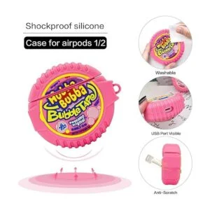 Paquete de 2 Linda funda para Airpod 21 3D de dibujos_7