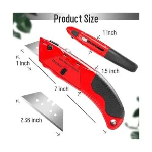 DIYSELE Cortador de cuchillos retráctil resistente con 4_4