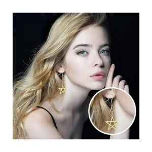 Hotop Juego de 1402 anillos de salto divididos anillo de_6