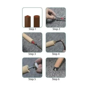 HUAYY Niveladores de muebles con patas giratorias altura_3