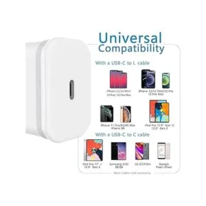 LUOATIP Paquete de 2 cargadores rápidos USB C de 20 W para_6